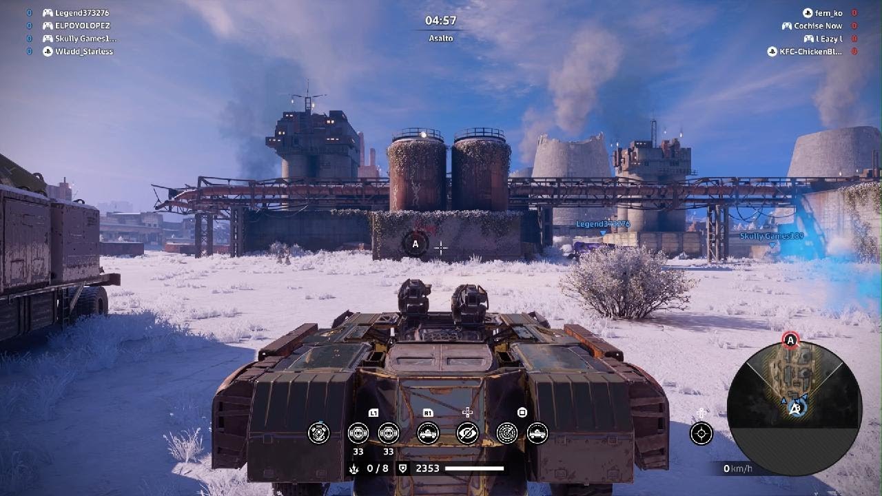 Getting bad teammates but still winning in battle for uranium - Crossout