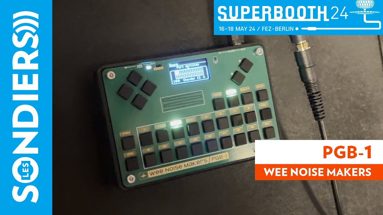 WEE NOISE MAKERS PGB-1 [SUPERBOOTH 2024]