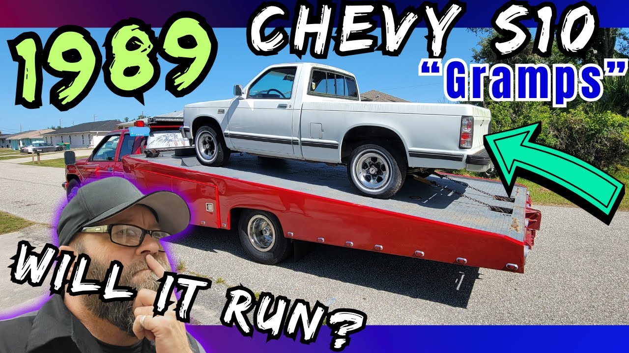 “Abandoned for several Years: Will ‘Gramps’ the 1989 Chevy S10 Run Again?”