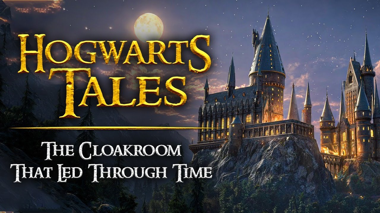 The Cloakroom That Led Through Time – A Gentle Hogwarts Castle Bedtime Story 