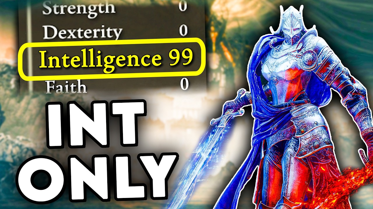 Elden Ring's DLC But I Can Only Level INTELLIGENCE