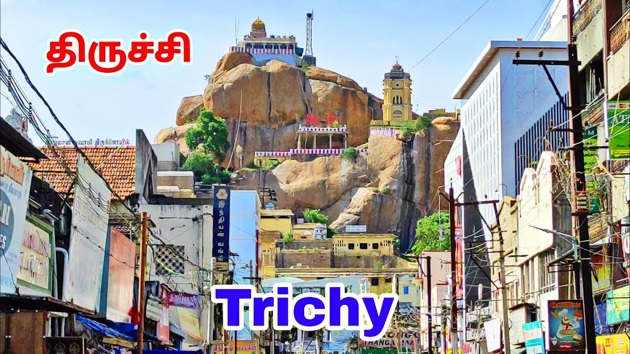 Trichy Street Walk In Singarathoppu Bazaar Trichy / MG Travel