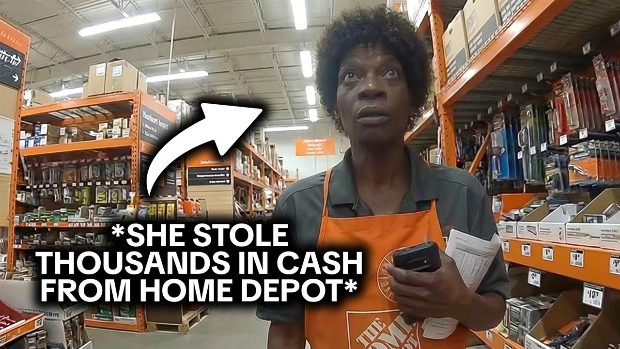Home Depot Employee Caught Stealing THOUSANDS in Cash Before MASSIVE Surprise