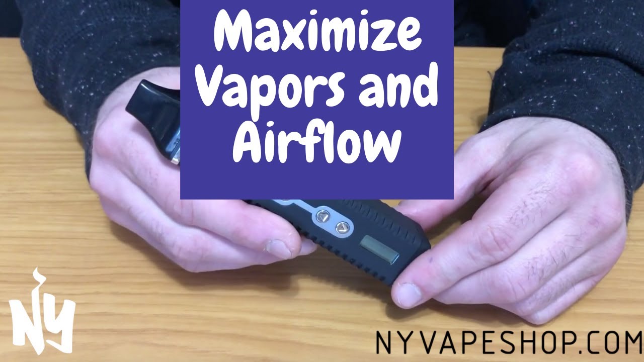How to Maximize Vapors and Airflow in a Vape Pen
