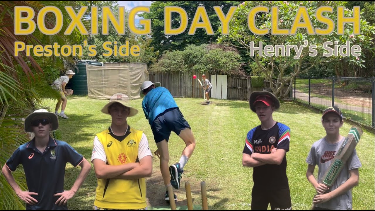BOXING DAY Backyard Cricket 2023