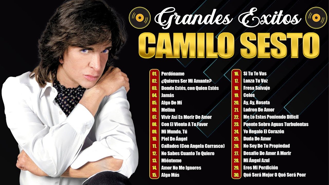 Camilo Sesto Grandes Éxitos💓 Las Mejores Canciones Románticas Camilo Sesto - 20 Éxitos Inolvidables
