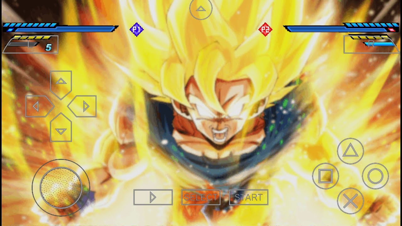 New DBZ Tag Legends Tenkaichi Tag Team DBZ TTT MOD PPSSPP ISO V1.1