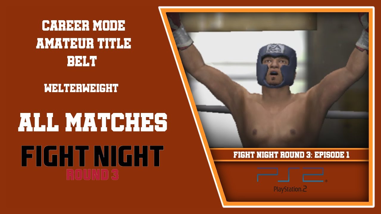 Fight Night Round 3 Career Mode PS2 My Career [Part 1] #fightnight #fightnightround3 #easports,