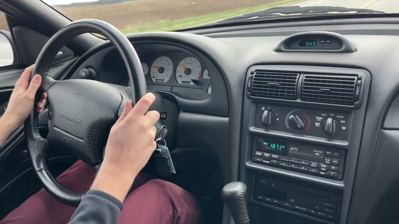 1996 Ford Mustang Cobra Road Test