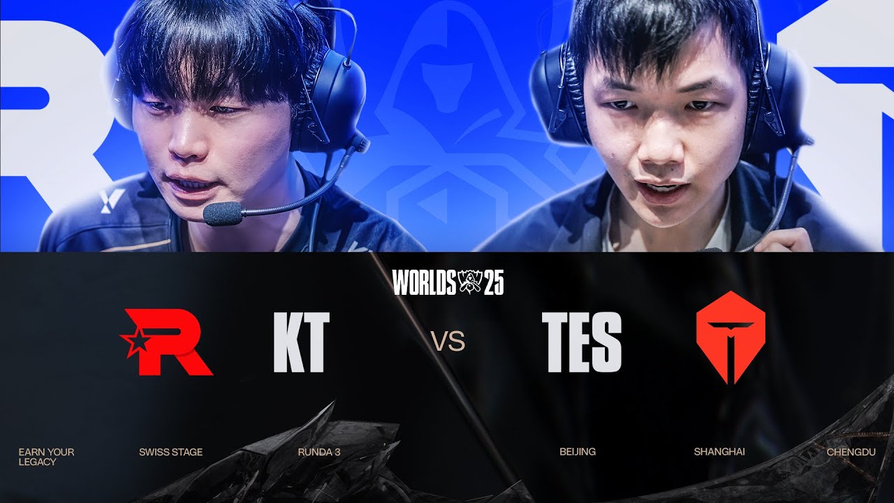 KT ROLSTER vs TOP ESPORTS - WYGRANY AWANSUJE DO PLAYOFFÓW - WORLDS 2025 SWISS STAGE DZIEŃ 3
