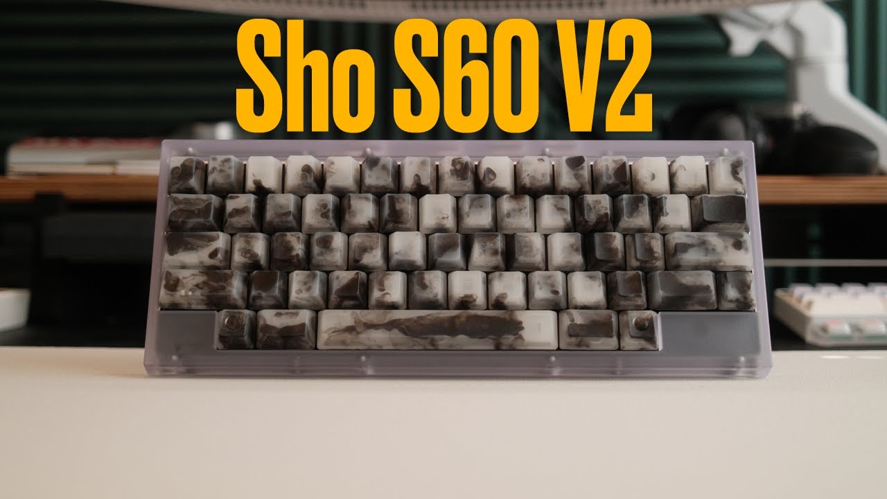 More Cup Rubber | Sho S60 V2 Build and Sound Test
