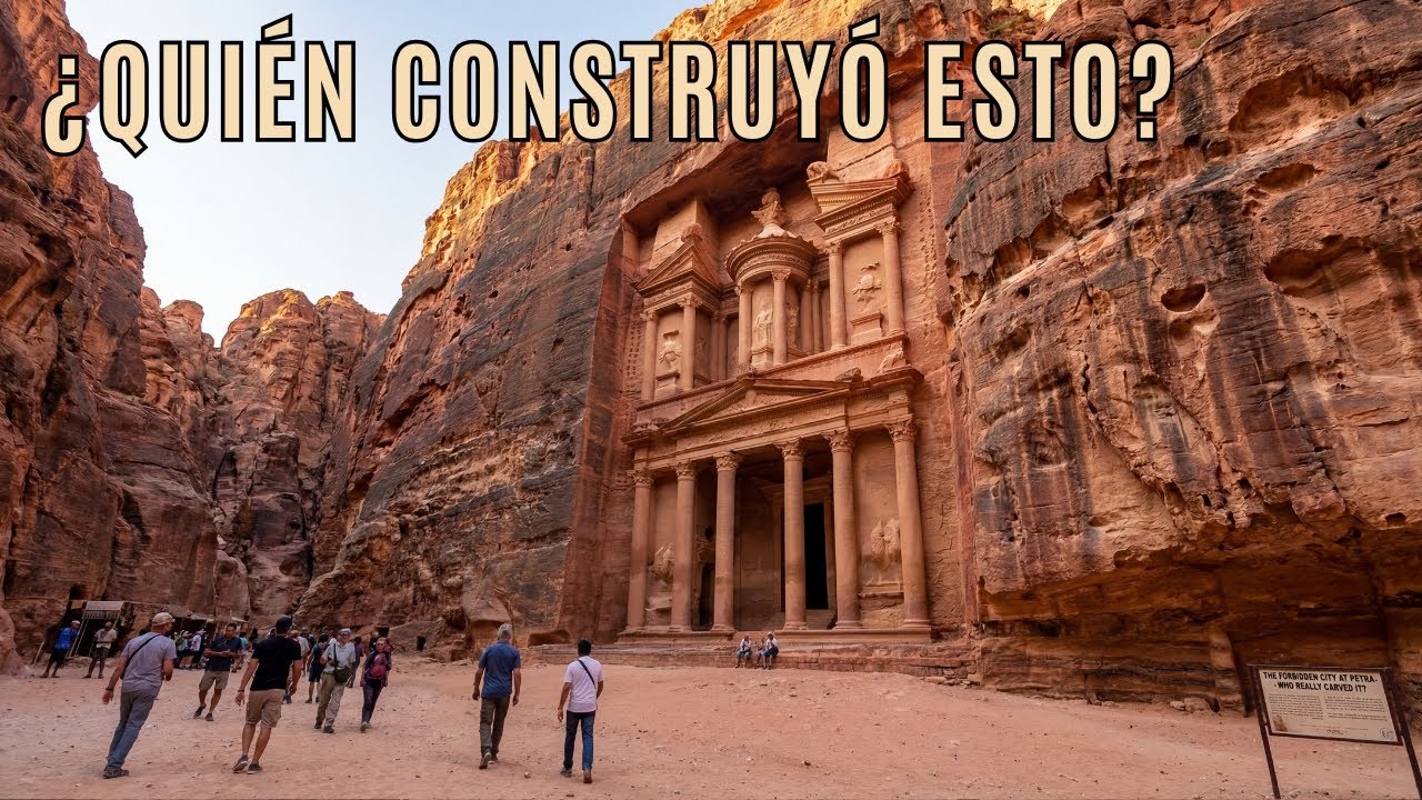 LA CIUDAD PROHIBIDA en la roca: Quién talló realmente Petra y PARA QUÉ