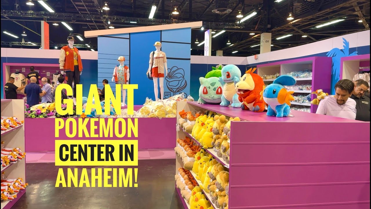 Giant Pokemon Center Pop-up