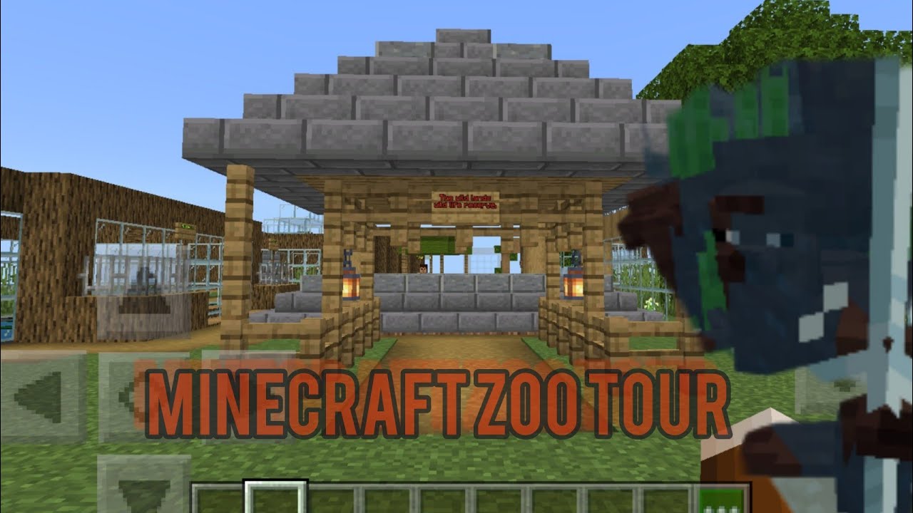 minecraft zoo tour!!!!