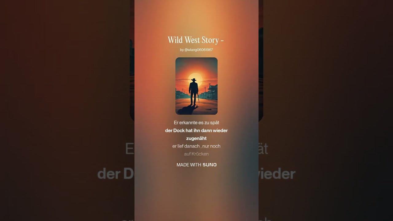 Wild West Story - pop country - version - 🧑🏻‍⚕️🤠🏹😵‍💫☠️🪦👿👍🏻#lied #musik #spaß #cowboy #saloon #galgen