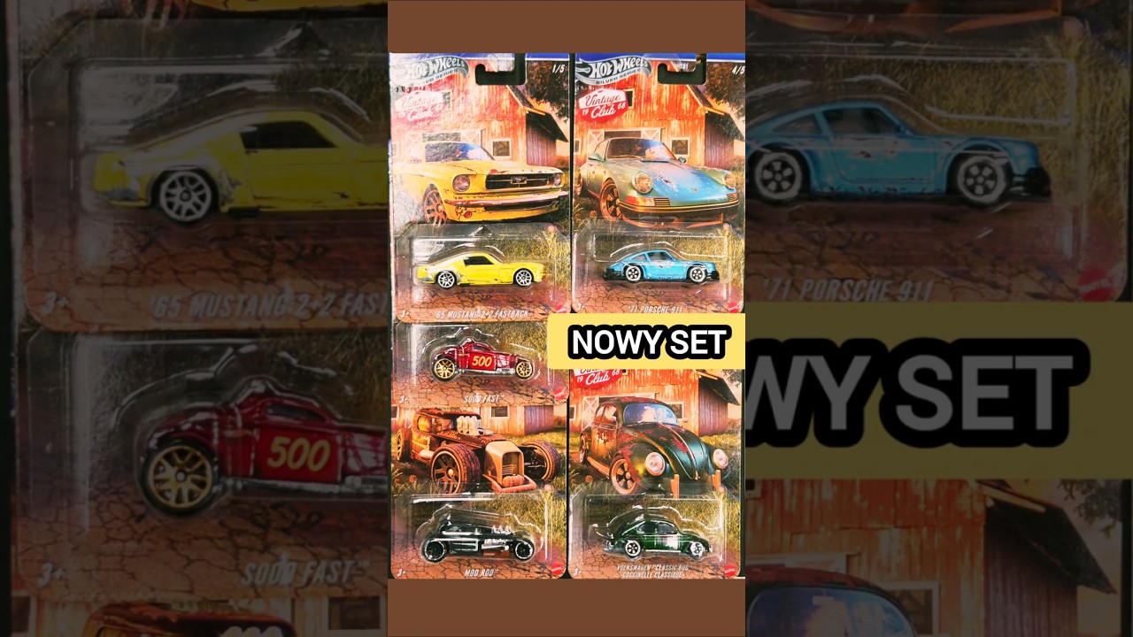 NOWY SET Hot Wheels Silver Series
