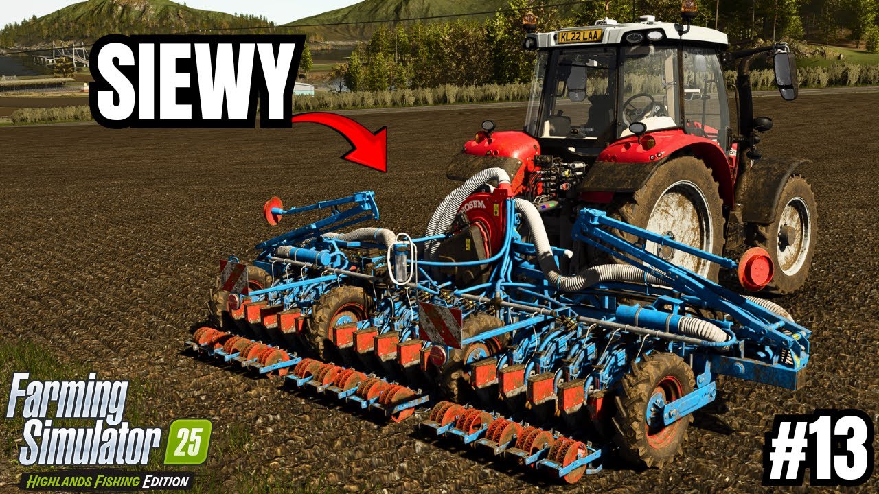 PIERWSZE SIEWY CEBULI - HIGHLANDS FISHING - Farming Simulator 25 [#13]