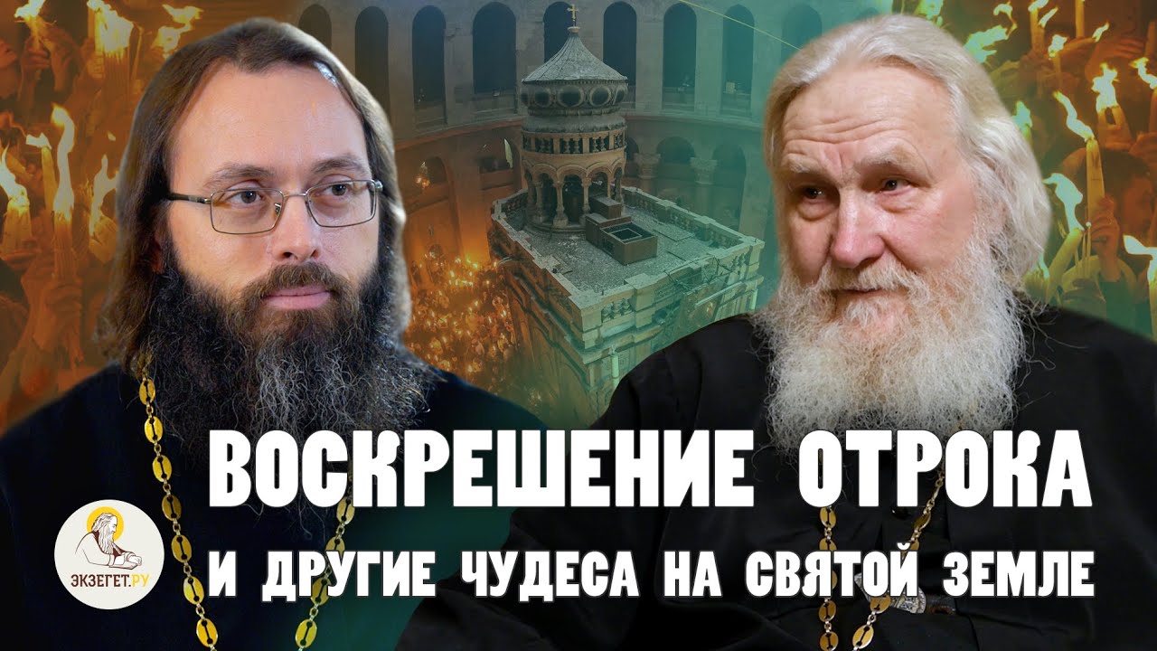 ВОСКРЕШЕНИЕ ОТРОКА И ДРУГИЕ ЧУДЕСА НА СВЯТОЙ ЗЕМЛЕ //  Игумен Киприан (Ященко),  о. Валерий Духанин