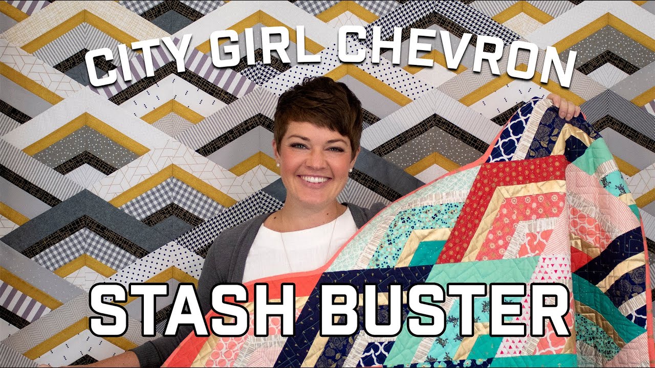 City Girl Chevron Stash Buster