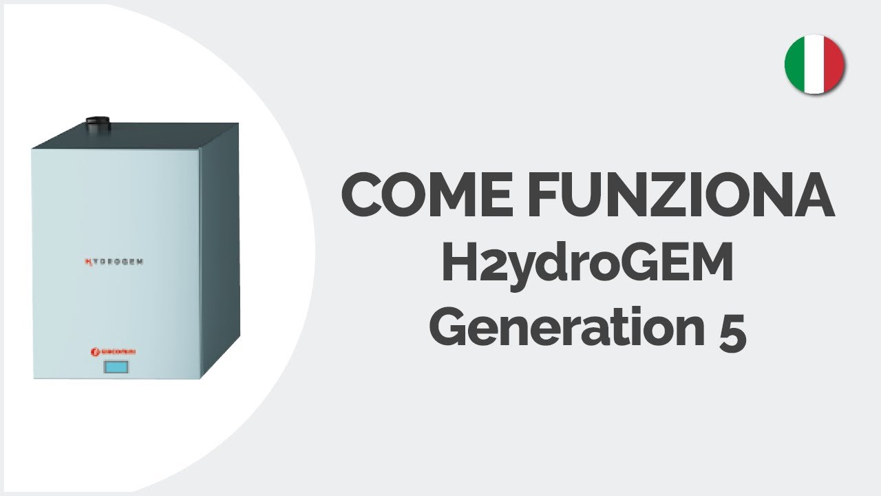 Come funziona il generatore di calore a idrogeno 🇮🇹 | H2ydroGEM Generation 5 | GIACOMINI