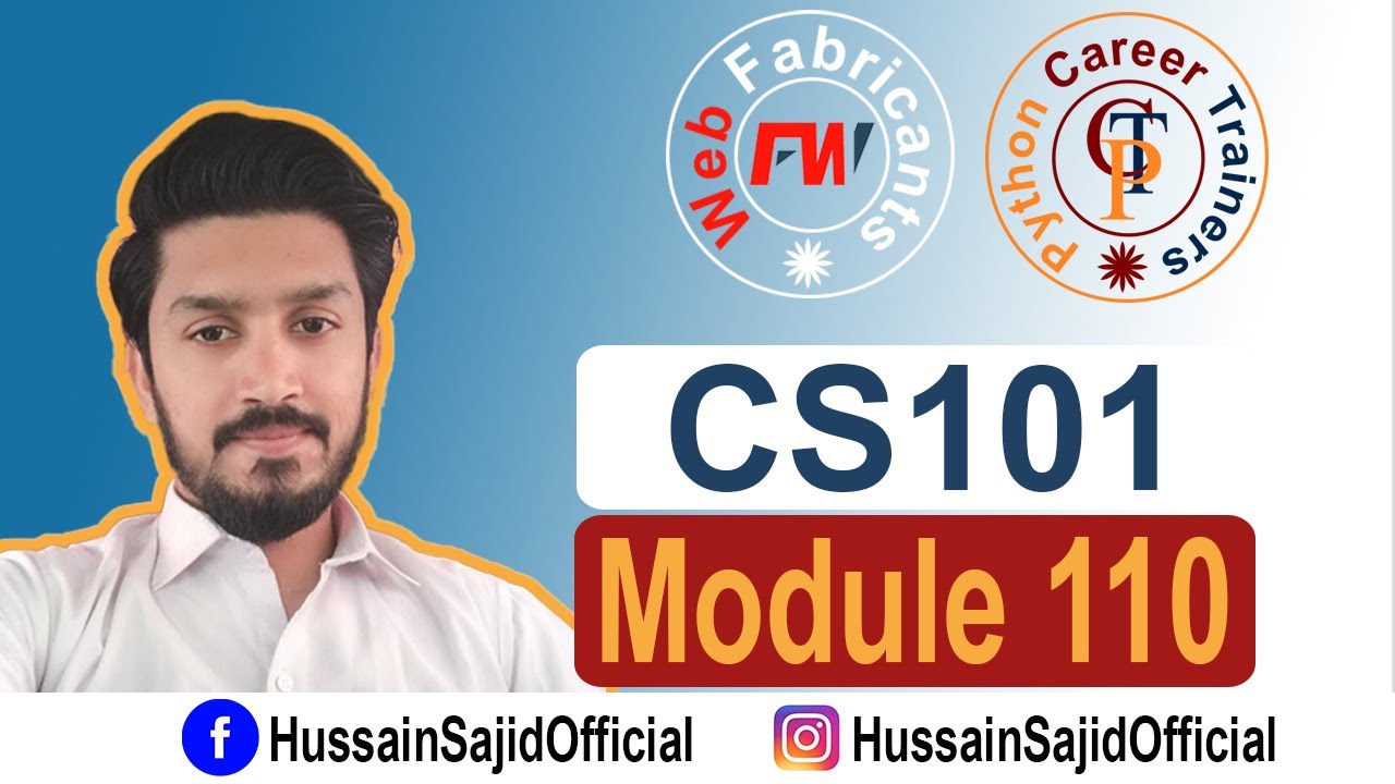CS101 Module 110 | Programming Languages: Early Generations-II | Hussain Sajid | Urdu / Hindi