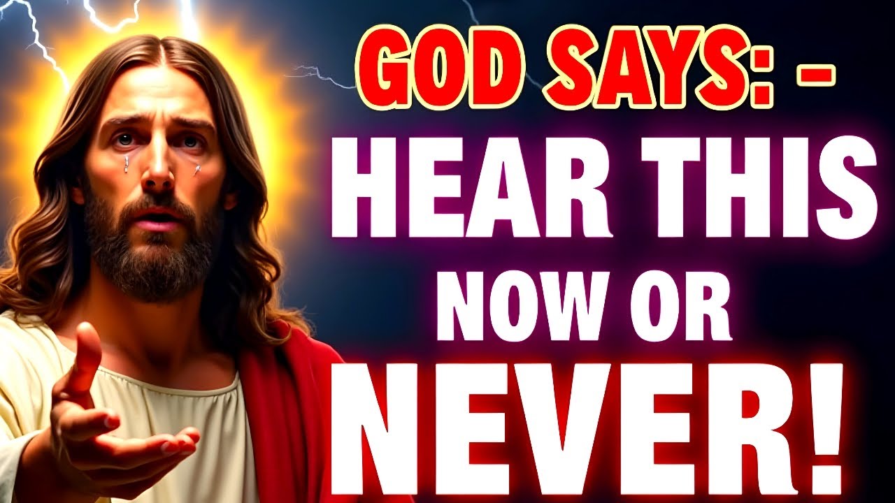🔴 DON'T PLAY WITH GOD DON'T IGNORE 🔴 God Message Today | God Helps