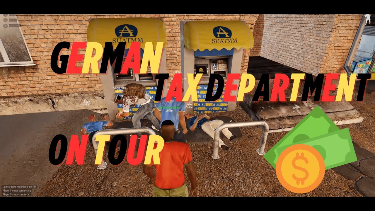 Collecting British TAXES - Arma 3 Altis Life Trolling [German/Englisch]