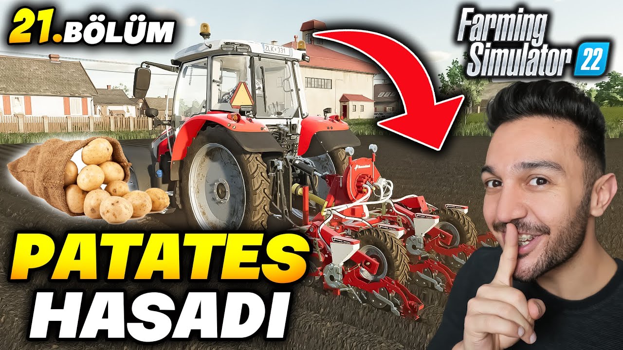 Patates Ekiyoruz! Farming Simulator 21. Bölüm