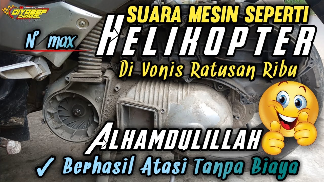 MESIN YAMAHA N'MAX KASAR || Perkiraan Ratusan Ribu Ternyata Cuma 0 rupiah