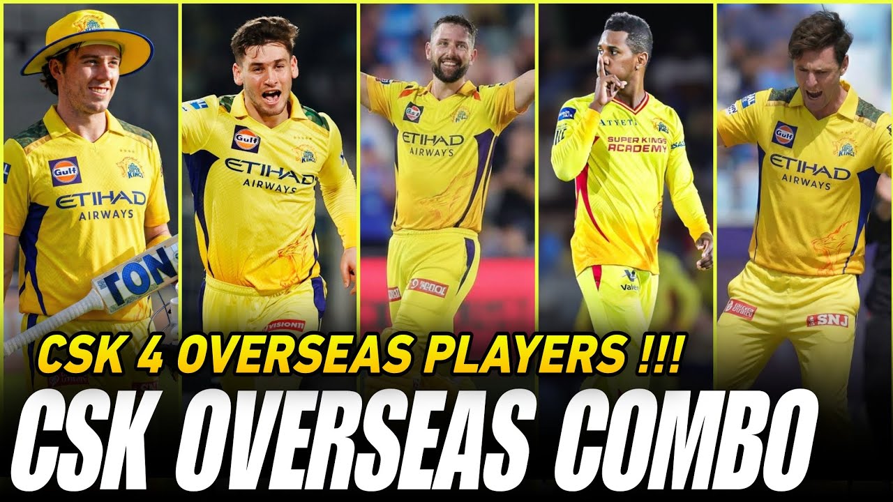 CSK Overseas Players In Playing 11 🥵 | IPL 2026 Mini Auction 