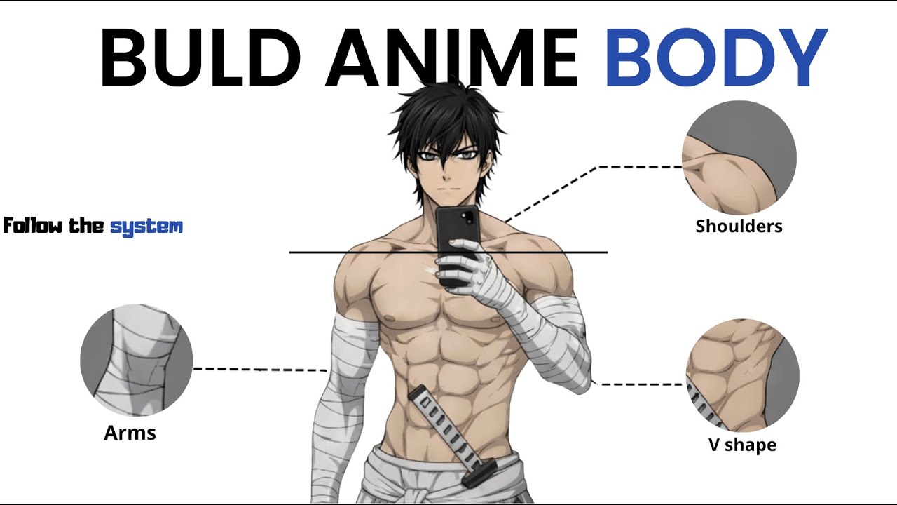 Build an Anime Body at Home(No Gym Needed)
