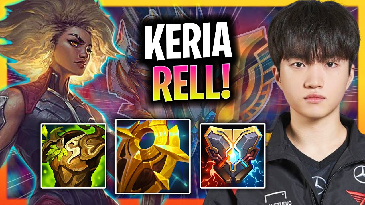KERIA IS INSANE WITH RELL! | T1 Keria Plays Rell Support vs Nautilus!  Season 2024