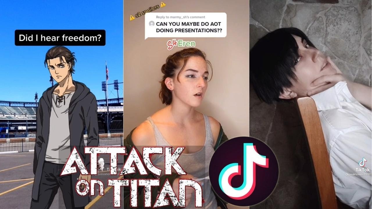 funny Attack on Titan tiktok compilation from 2021 (vertical format) // PART 12