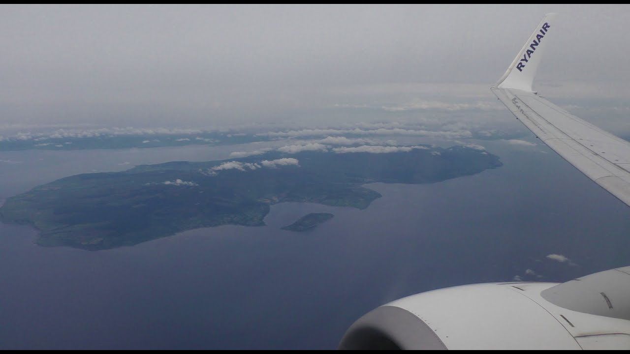 Ryanair Boeing 737-800 Glasgow to Dublin *Full Flight*