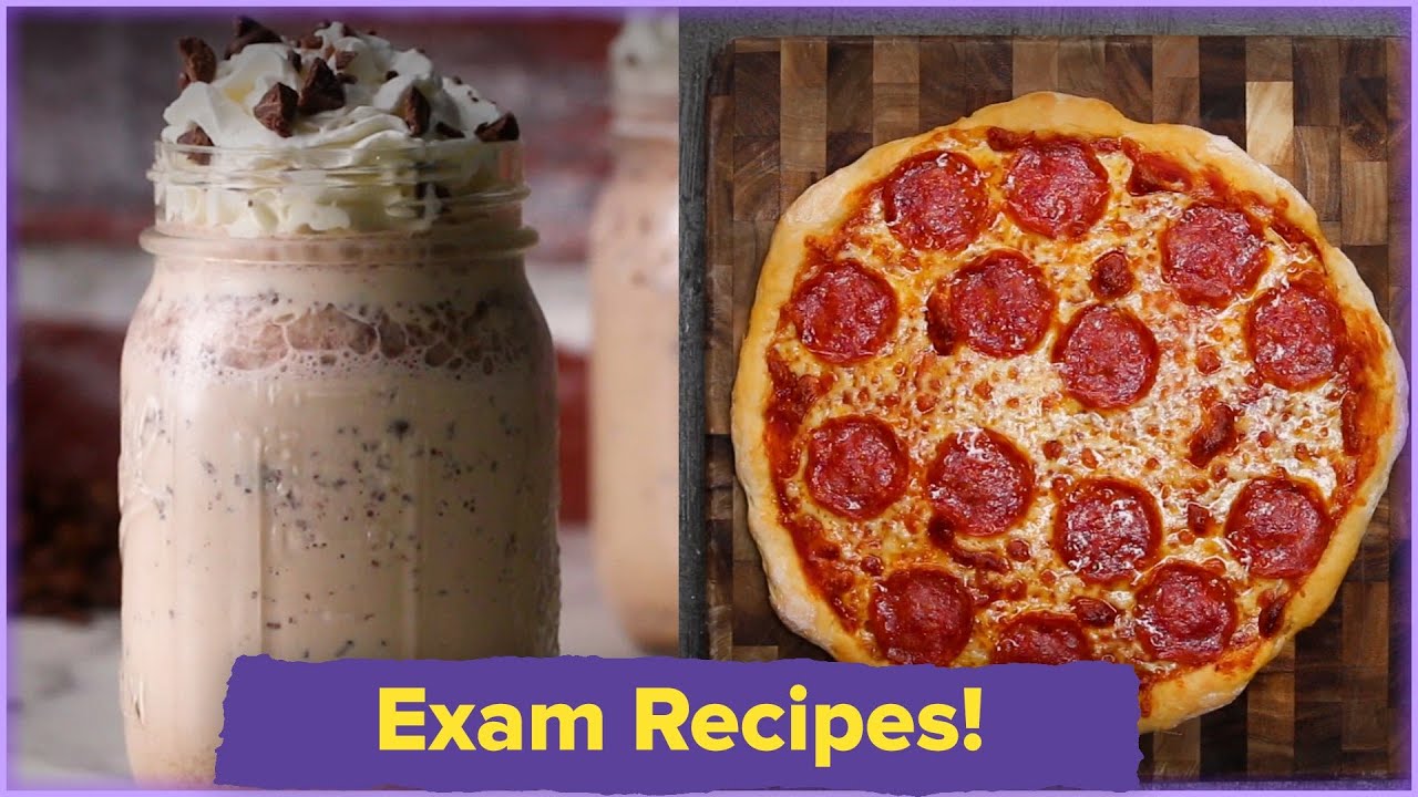 Recipes To Get You Through Your Exams • Tasty Recipes