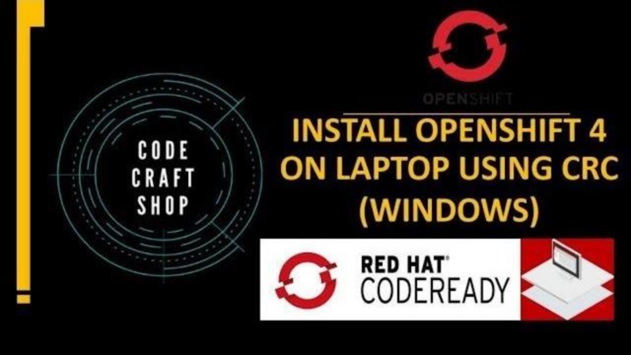 Install openshift 4 on laptop - Install openshift on laptop