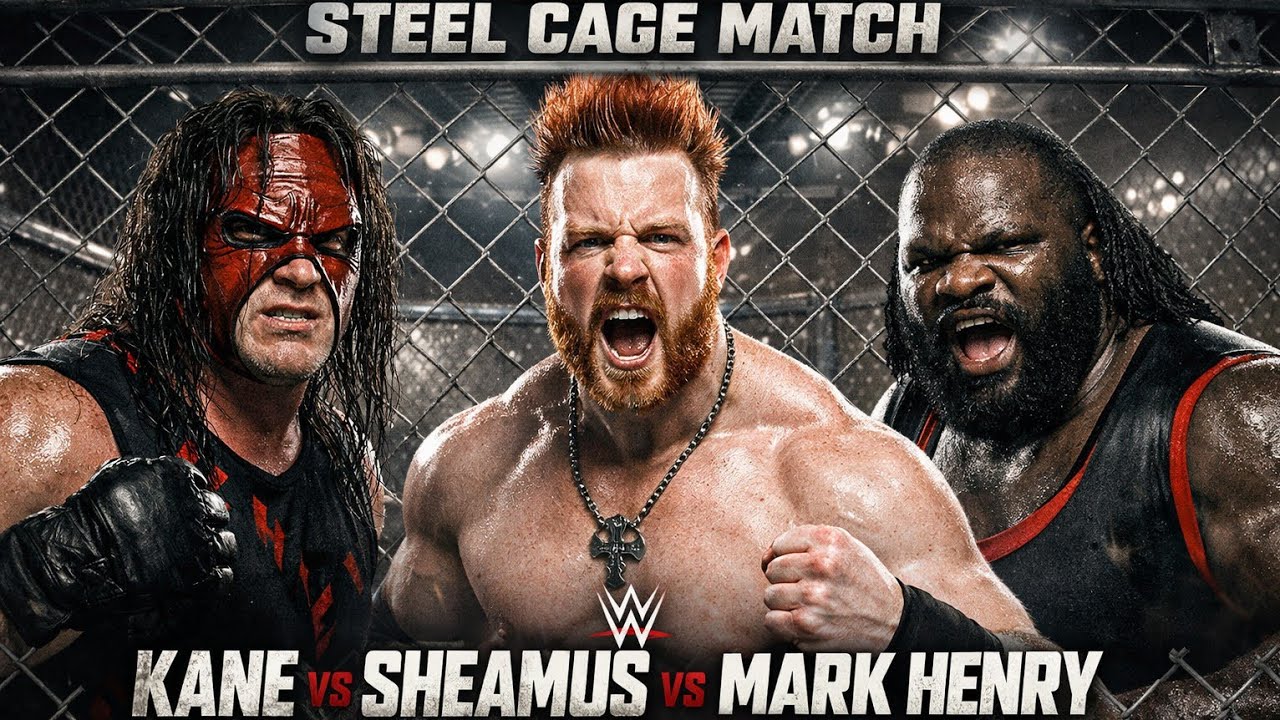 Monsters Trapped in Steel | Kane vs Sheamus vs Mark Henry