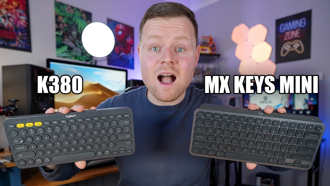 Logitech MX Keys Mini vs K380 - Which Keyboard should you buy?
