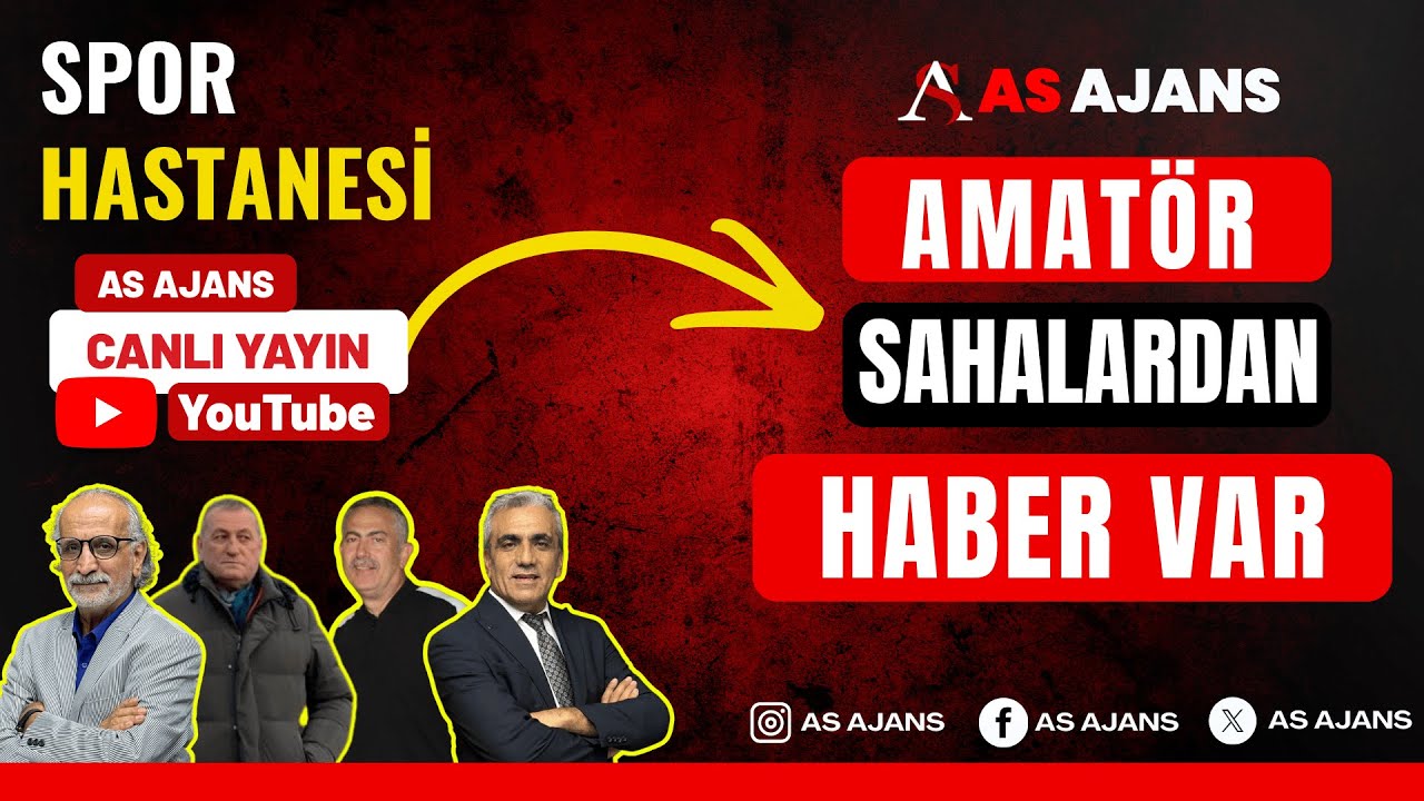 🔴 CANLI YAYIN | Spor Hastanesi | Tekin Akar ile Muharrem Özen, Zeki Özcan, Mehmet Aslan