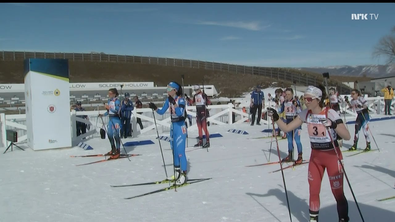 Biathlon Junior World Championship - Relay, Women (Norwegian commentary)