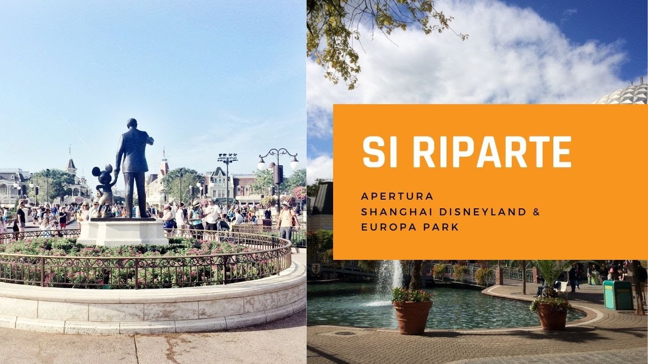 Si riparte: al via la riapertura di alcuni parchi tematici