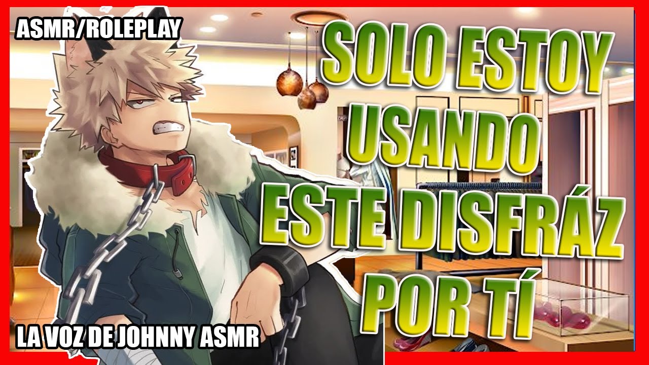 BAKUGO SE DISFRAZA PARA TÍ 😍❤ | ASMR/ROLEPLAY | #asmr  #roleplay