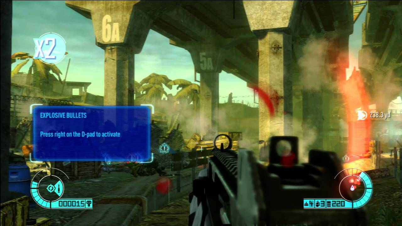 Bodycount gameplay in Xbox 360: Recorded by AVerMedia Game Capture HD (C281)