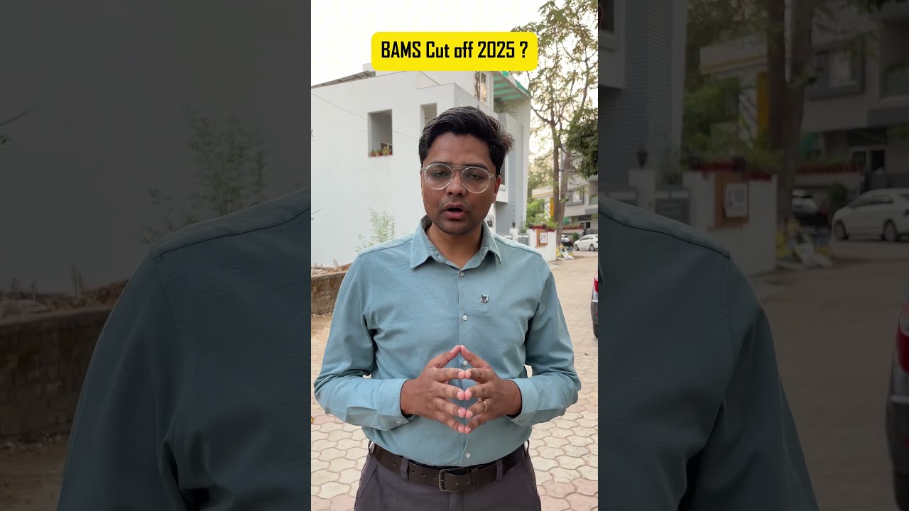 NEET 2025 BAMS Expected Cut-off🔥Ayush Courses