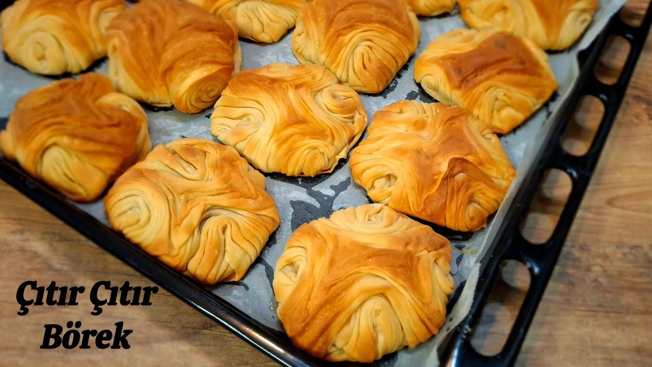 Sırrı Karışımında Saklı💯Bu Yöntemle Çıtır Çıtır Börek Yapın! El Açması Peynirli Börek Tarifi 