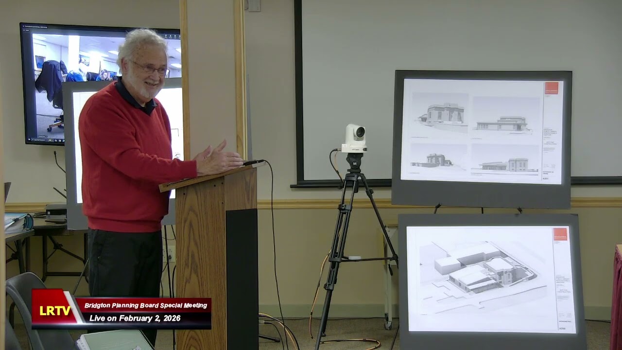 Bridgton Planning Board Special Meeting 2-2-2026
