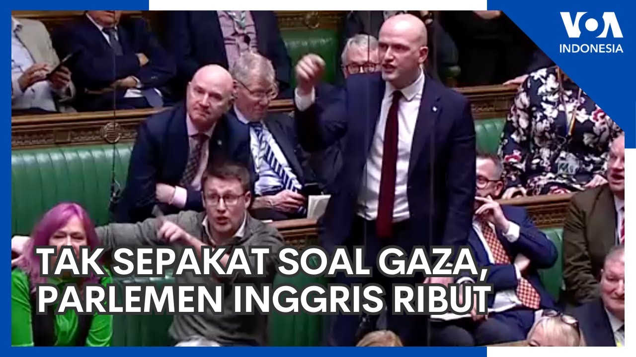 Kekacauan Terjadi di Parlemen Inggris Saat Bahas Gaza