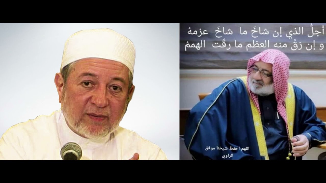 كلام جميل من د. ايمن سويد للشيخ موفق الراوي شيخ عموم المقارئ العراقية