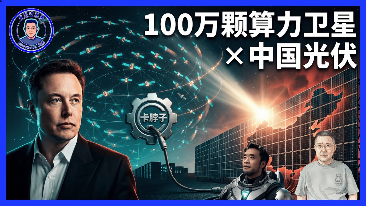 马斯克要发 100 万颗算力卫星，中国光伏产业可以卡脖子了吗？