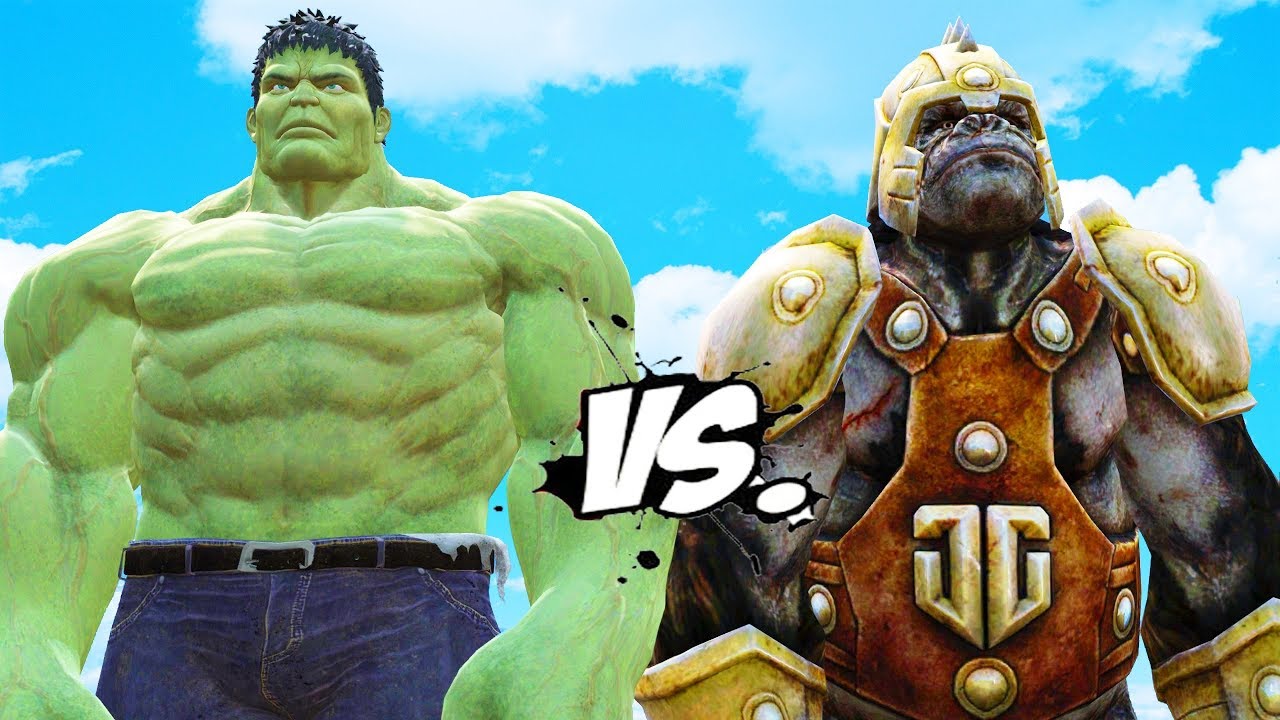 Incredible Hulk vs Gorilla Grodd - Epic Battle